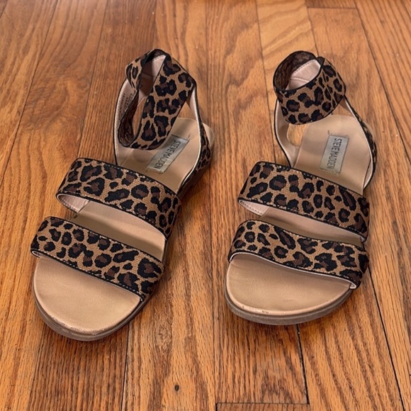 Steve Madden Effie Sandal cheetah Leopard print size 7.5 - Picture 1 of 8